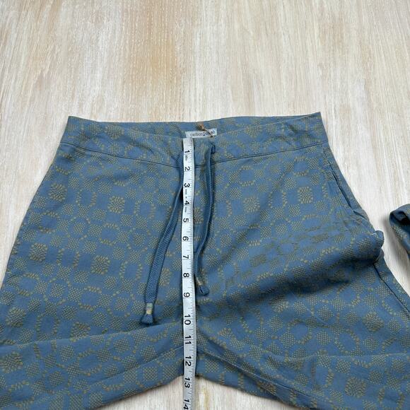 NWT Cobalt2Cobalt Geometric Texture Pattern Artisanal High Waist Pull On Pants 6 - Picture 10 of 14